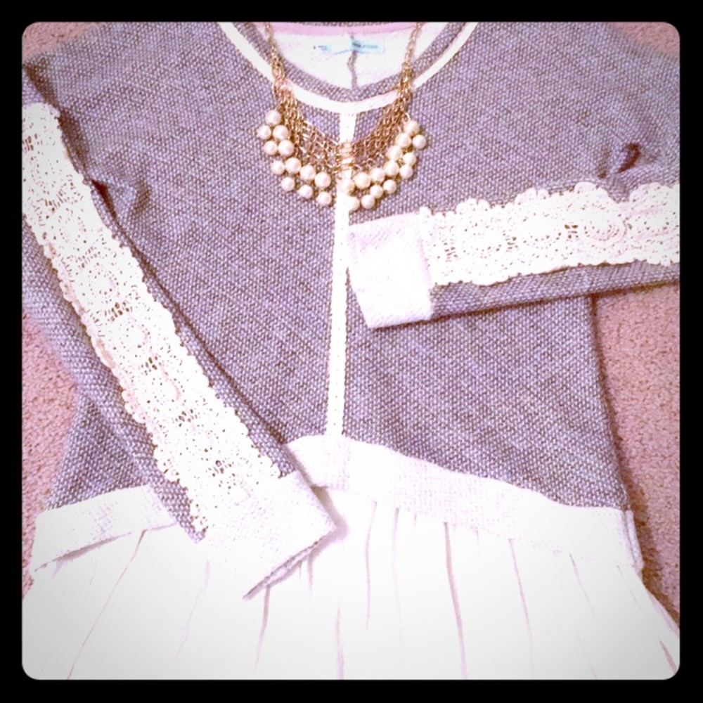 Maurices Pullover Sweater with Sleeve Detail